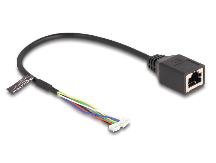 DeLOCK 88007 nätverkskablar Svart 0,3 m Cat5e