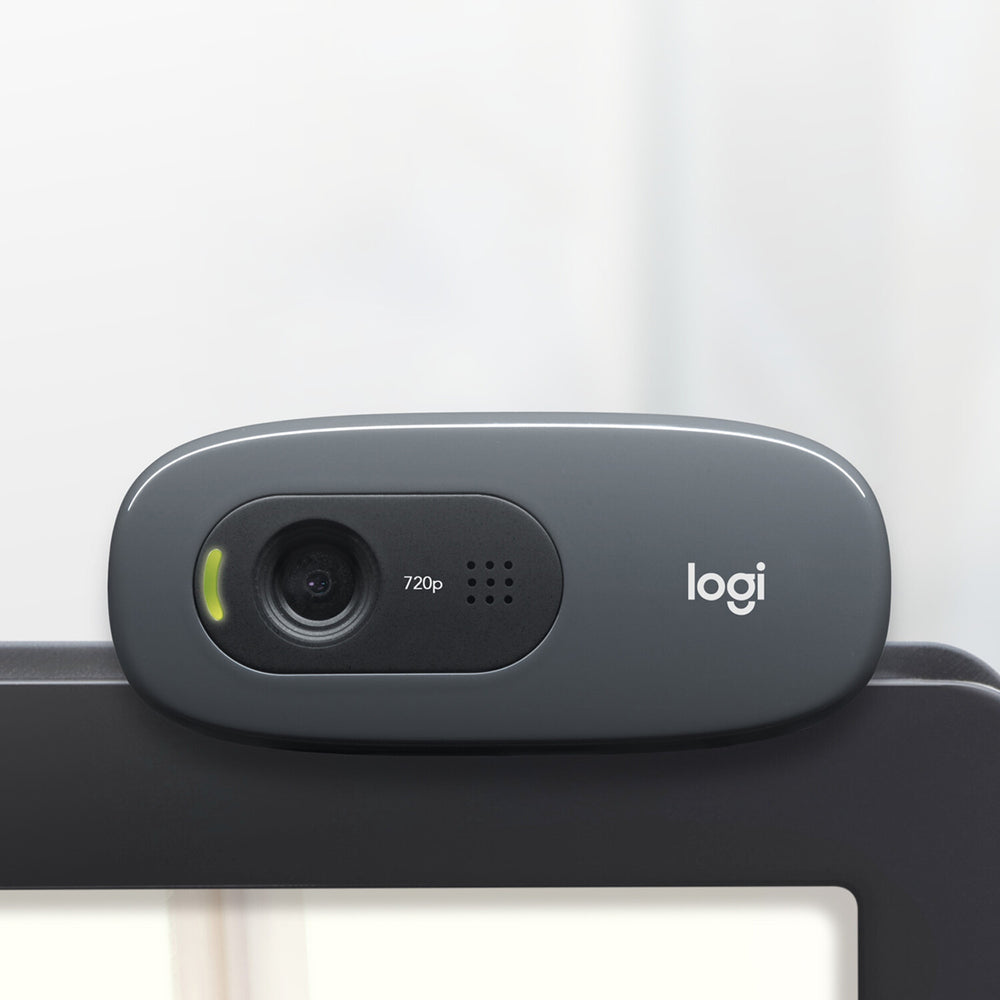 Logitech 960-001063 webbkameror 3 MP 1280 x 720 pixlar USB 2.0 Svart