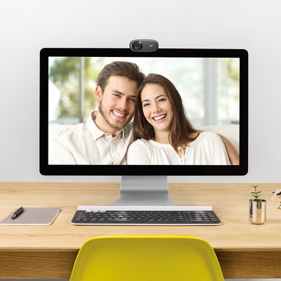 Logitech 960-001065 webbkameror 5 MP 1280 x 720 pixlar USB Svart