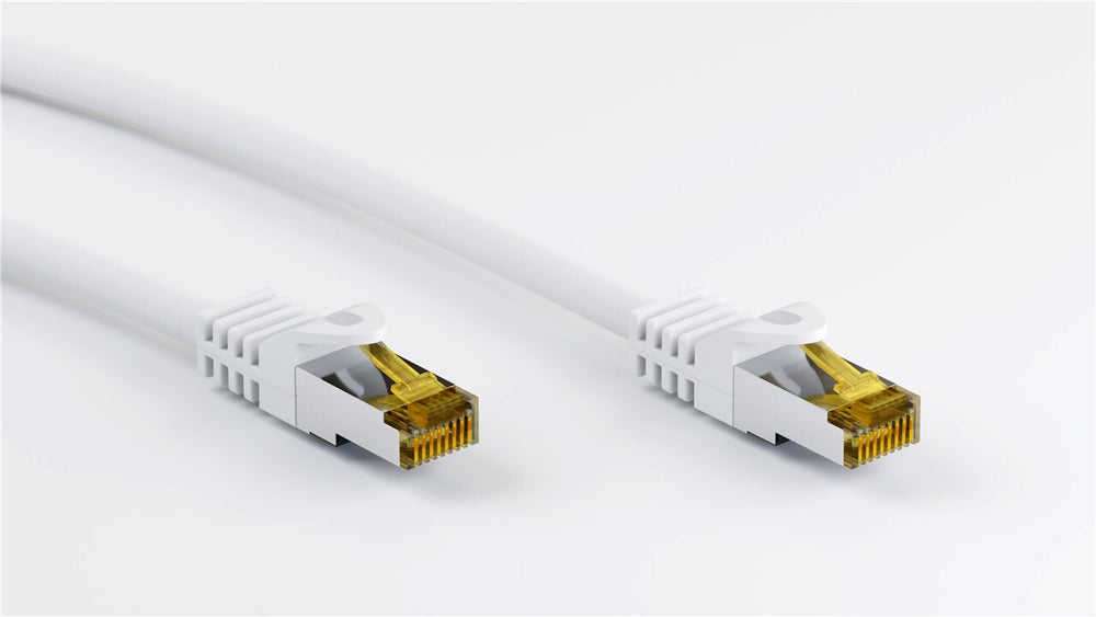 Goobay 91097 nätverkskablar Vit 10 m Cat7 S/FTP (S-STP)