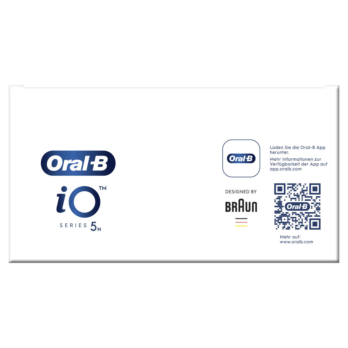 Oral-B iO Series 5 Vuxen Roterande och oscillerande tandborste Vit