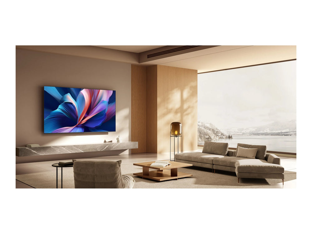 Xiaomi A Pro 2026 55” QLED Smart TV – 4K UHD, HDR10+, Google TV, 120 Hz Game Boost, Dolby Audio & DTS:X, Chromecast, AirPlay, mörkgrå