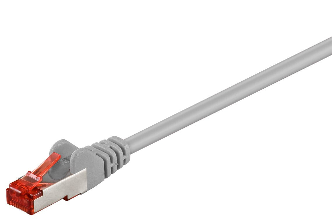 Goobay 50890 nätverkskablar Grå 7 m Cat6 S/FTP (S-STP)