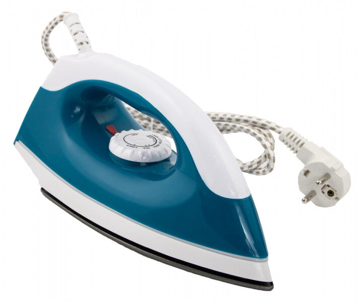 Esperanza TRAVEL IRON SMOOTHER Torrstrykjärn Strysula non-stick 1200 W Blå, Vit