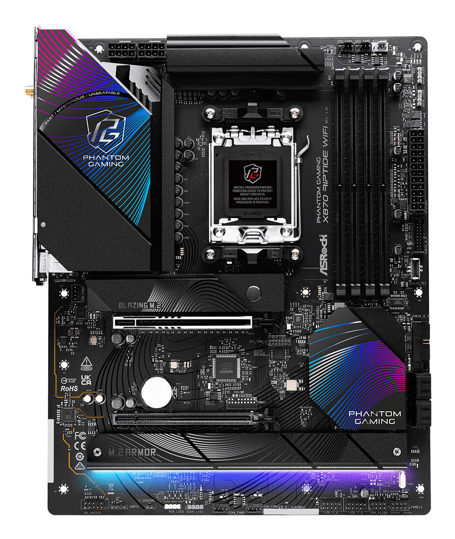 Asrock X870 Riptide WiFi AMD X870 AM5-sockel ATX
