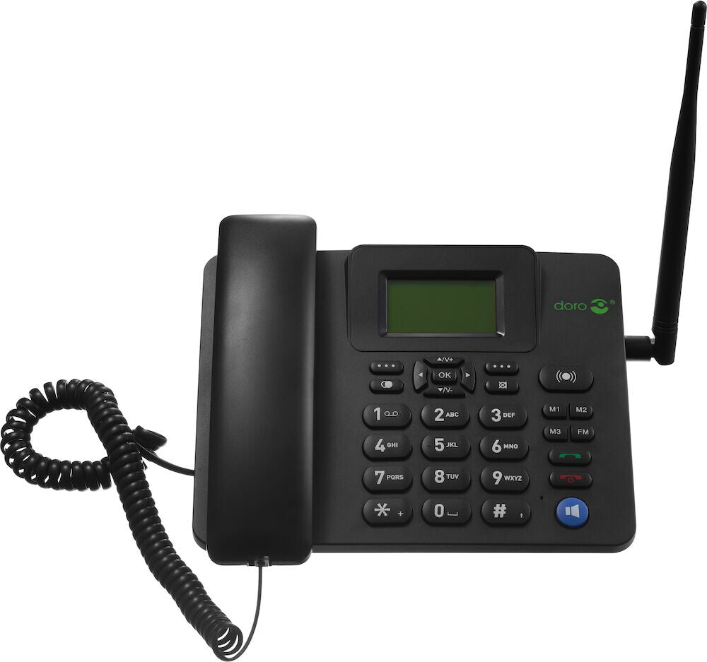 Doro 4100H IP-telefoner Svart LCD