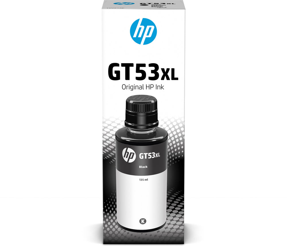 HP GT53XL 135 ml svart originalbläckflaska