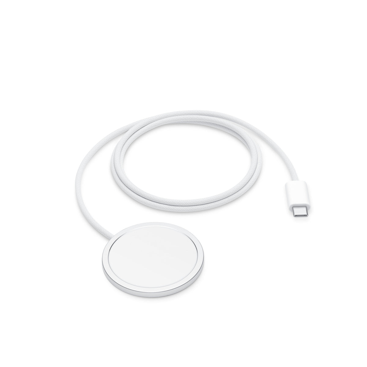 Apple MX6X3ZM/A mobilladdare Universal Vit USB Trådlös laddning Snabb laddning inomhus