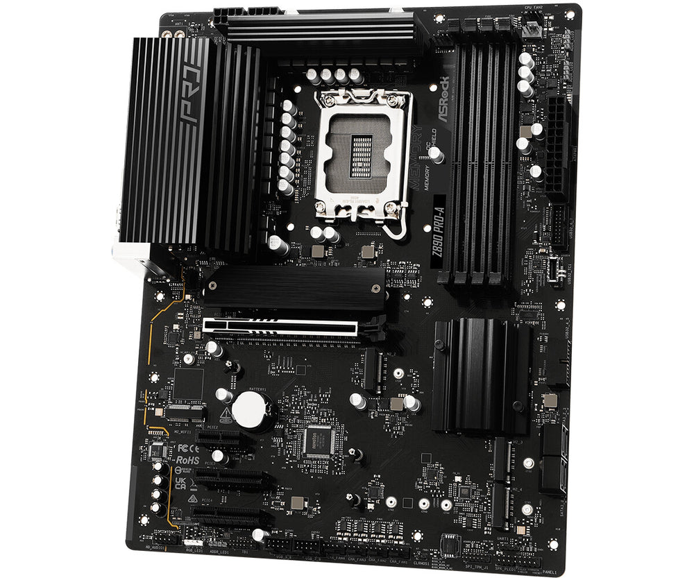 Asrock Z890 Pro-A Intel Z890 LGA 1851 (Socket V1) ATX