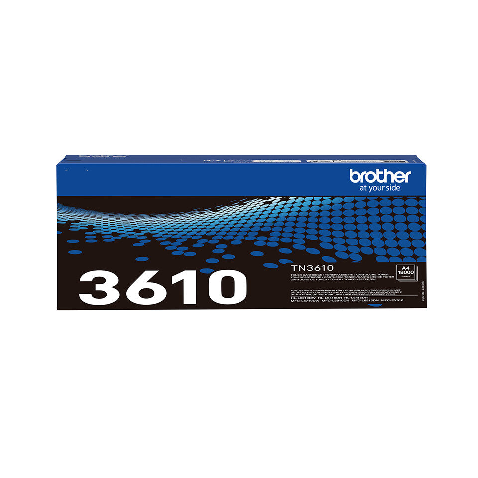 Brother TN-3610 Tonerkassett 1 styck Original Svart