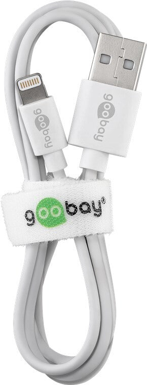 Goobay 44978 mobilladdare Mobiltelefon, Smartphone Vit AC inomhus